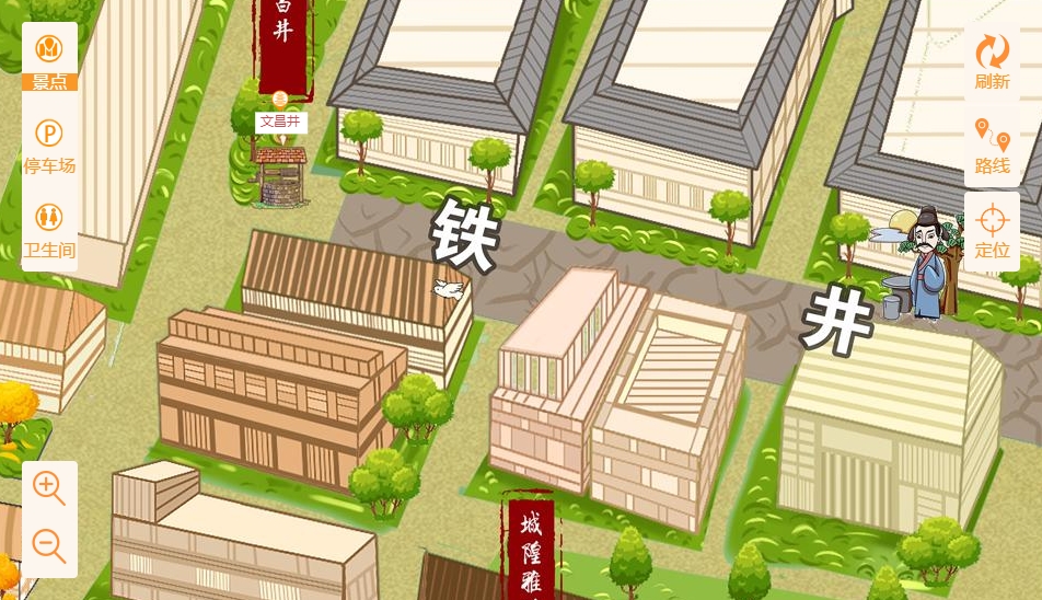 仁和智慧景区：手绘地图与语音导览的完美融合